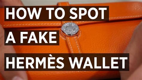 how to spot fake hermes wallet|authentic hermes wallet.